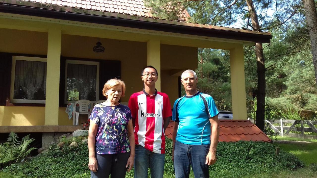 Domek Nad Jeziorem Rumian Rybno  ภายนอก รูปภาพ